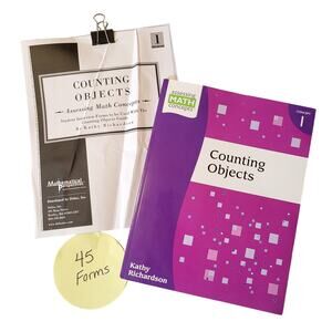 Counting Objects Book 1 Kathy Richardson 45 Student Forms Assessing Math Concept